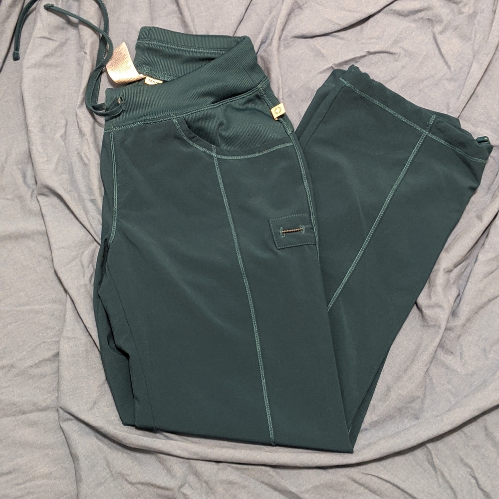 Cherokee Infinity Scrub Pants in Caribbean blue